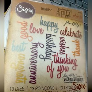 Sizzix Cutting dies (Tim Holtz)
